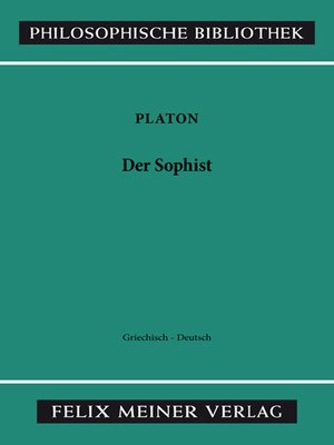 cover image of Der Sophist